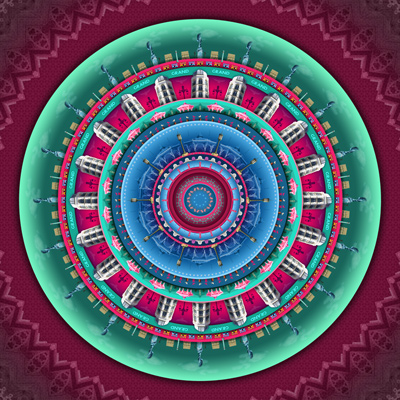 Brighton Seafront Mandala