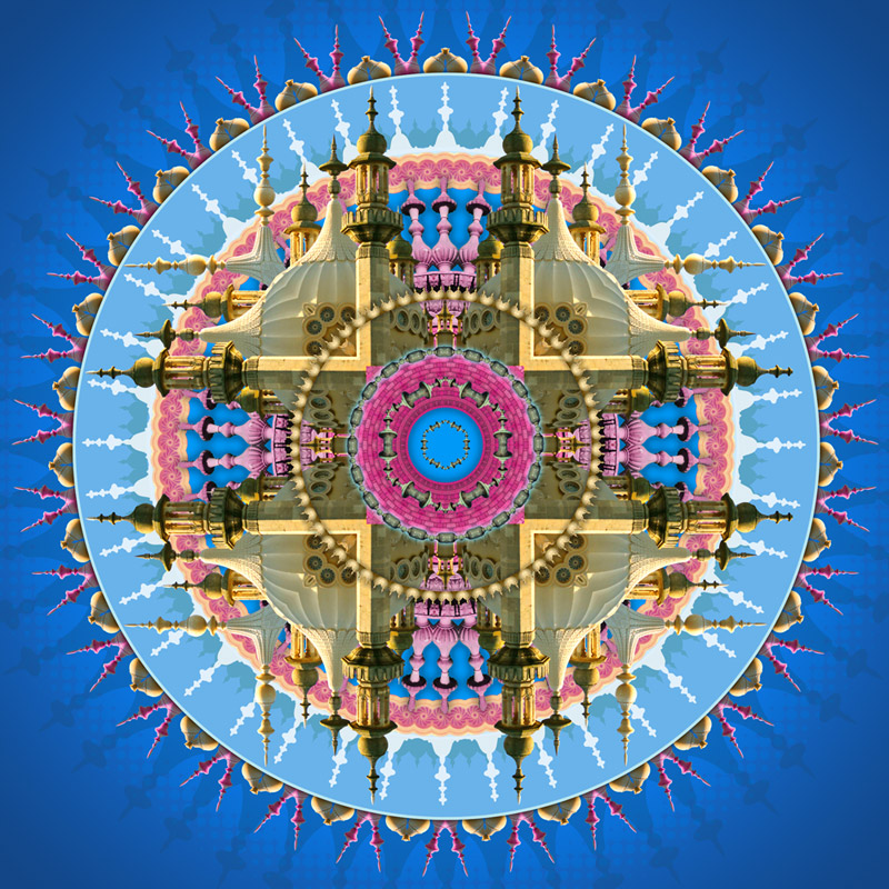 Brighton Mandalaman Art Print Artist