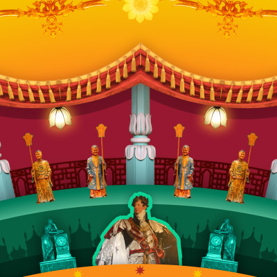 Brighton Pavilion Interior Mandala Art